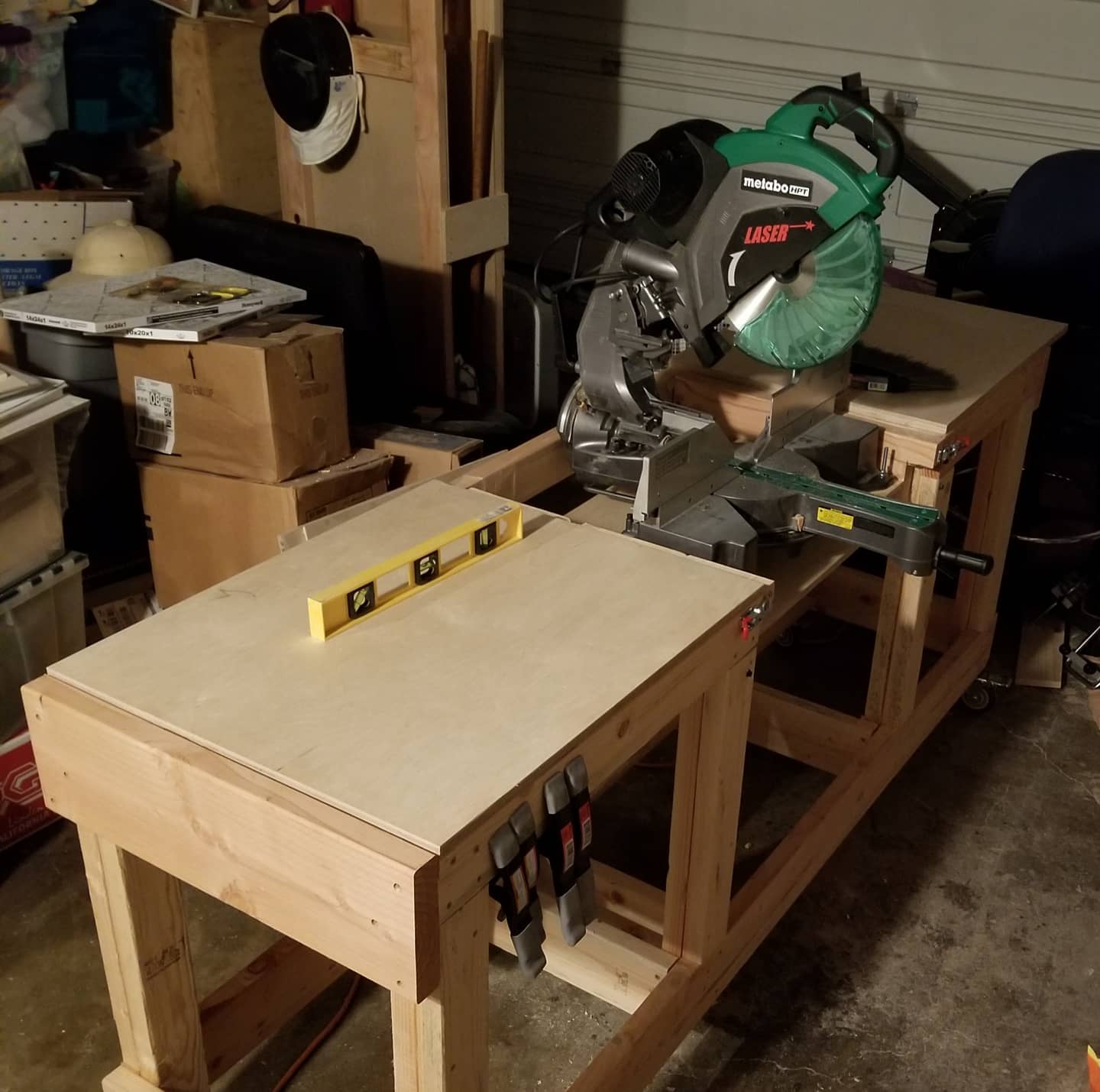 Read more about the article New Miter Saw Stand plusses A#1 workspace