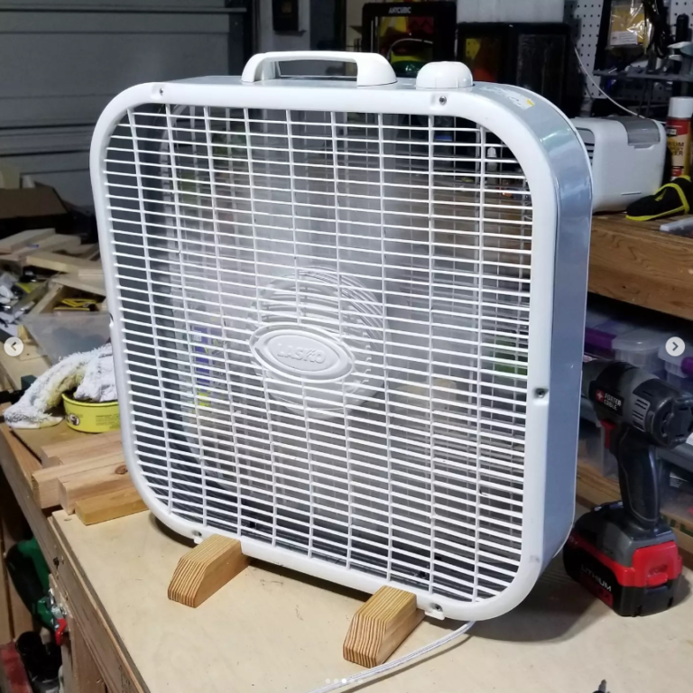 Box Feet Fan